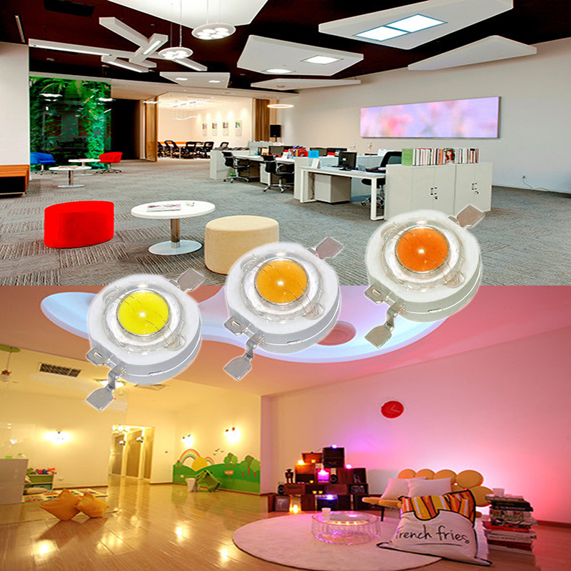 1W/3W LED Patch, 10ks, COB LED Chip DIY LED světlo 1W/3W LED Patch, 10ks, COB LED Chip DIY LED světlo
