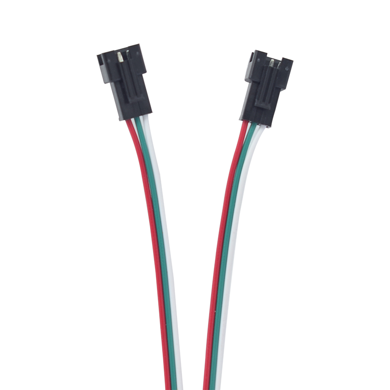 3-PIN/4-PIN 1 až 2 signálový rozbočovač, JST samice na 2 samec pro WS2811 WS2812B WS2813 WS2815 Adresovatelná LED pásková světla RGB 3-PIN/4-PIN 1 až 2 signálový rozbočovač, JST samice na 2 samec pro WS2811 WS2812B WS2813 WS2815 Adresovatelná LED pásková světla RGB