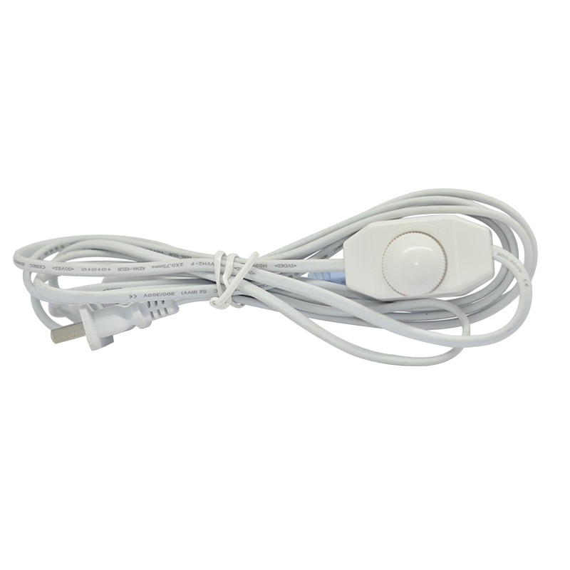 AC110V/220V 2A 10ft dlouhý Jednobarevný rotační stmívač Pro 30m/100Ft AC110/220V Jednobarevná LED pásková světla