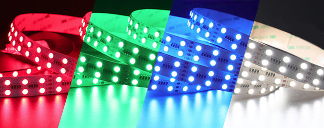 RGBW LED pásková světla