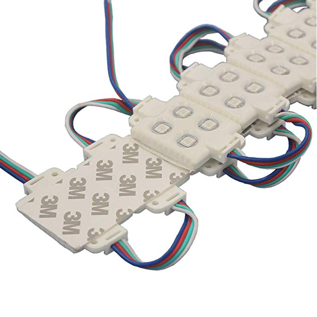 12Volt 1.2Watt 4 SMD5050 Superhelle LEDs Quadratische Konstantstrom-Beschilderung Lineare RGB/RGBW-LED-Modul-Lichterketten für Kanalbuchstabenbeleuchtung 12Volt 1.2Watt 4 SMD5050 Superhelle LEDs Quadratische Konstantstrom-Beschilderung Lineare RGB/RGBW-LED-Modul-Lichterketten für Kanalbuchstabenbeleuchtung