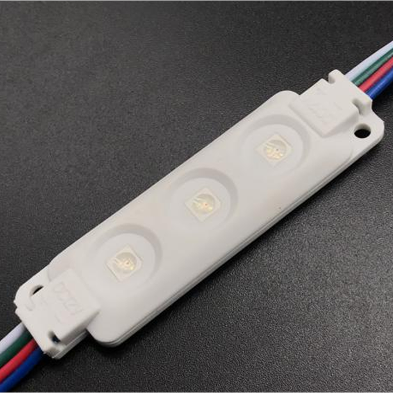 DC12V 0.72W RGB Color Change 6820mm SMD5050 High CRI 90 Super Bright Linear Sign Modules, Color Changing Module String Lights, 20Pcs/String