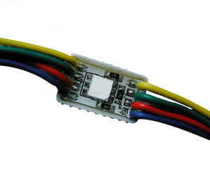 DC12V 0.96 W RGB-Farbwechsel SMD5050 Hoher CRI 90 Superhelle lineare Schildermodule, Farbwechselmodul-Lichterketten erzeugen bunte Buchstaben, 20 Stück/Kette