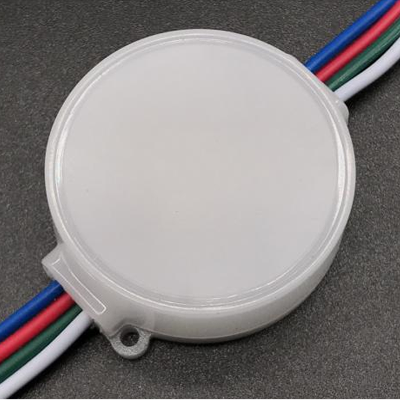 DC12V 0.72W RGB Farbwechsel 36*36mm SMD5050 Hoher CRI 90 Superhelle lineare Schildermodule, Farbwechselmodul-Lichterketten, 20 Stück/Kette