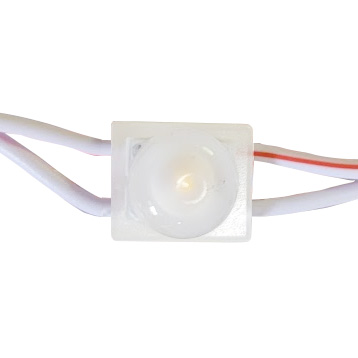 DC12V 10x10mm 1 Chip Lens LED Mini Module String Lights, 50Pcs