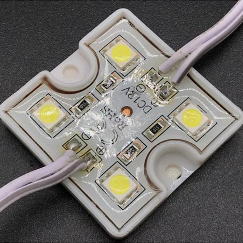 DC12V 1.44W 7 Colors Optional 36*36mm SMD5054 High CRI 90 Super Bright Linear Sign Modules, Single Color Waterproof IP65 LED Module String Lights, 20Pcs/String DC12V 1.44W 7 Colors Optional 36*36mm SMD5054 High CRI 90 Super Bright Linear Sign Modules, Single Color Waterproof IP65 LED Module String Lights, 20Pcs/String