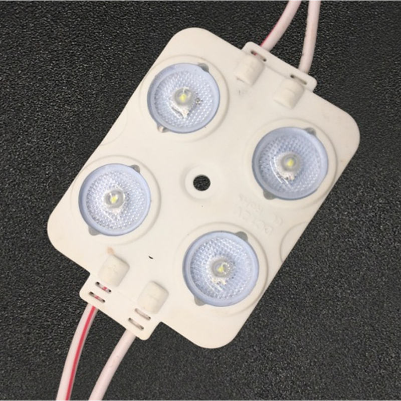 DC12V 2W 4 LED lamp beads 7 Colors Optional 53*36mm SMD2835 High CRI 90 Super Bright Linear Sign Modules, Single Color Waterproof IP65 LED Module String Lights, 20Pcs/String DC12V 2W 4 LED lamp beads 7 Colors Optional 53*36mm SMD2835 High CRI 90 Super Bright Linear Sign Modules, Single Color Waterproof IP65 LED Module String Lights, 20Pcs/String