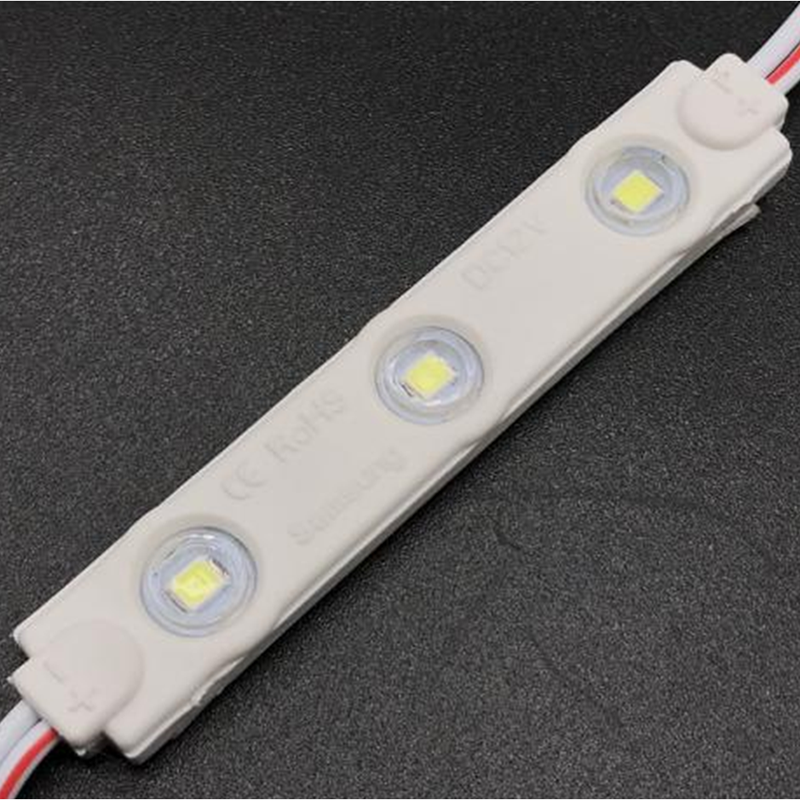 DC12V 0.72W 7 Colors Optional 68*12mm SMD2835 High CRI 90 Super Bright Linear Sign Modules, Single Color Waterproof IP65 LED Module String Lights, 20Pcs/String