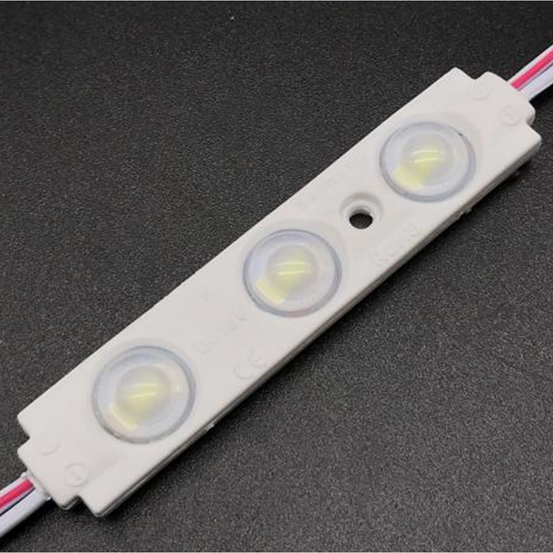 DC12V 1.2W 7 Farben Optional 70*13mm SMD5630 Superhelle lineare Schildermodule mit hohem CRI 90, einfarbige wasserdichte IP65-LED-Modul-Lichterketten, 20 Stück/Kette