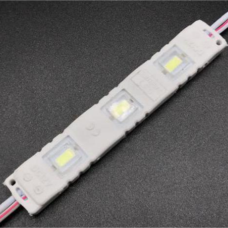 DC12V 0.72W 7 Colors Optional 75*13mm SMD5630 High CRI 90 Super Bright Linear Sign Modules, Single Color Waterproof IP65 LED Module String Lights, 20Pcs/String