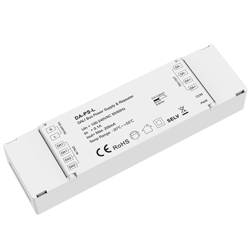 100 až 240 VAC DALI LED napájecí zdroj a opakovač DA-PS-L 100 až 240 VAC DALI LED napájecí zdroj a opakovač DA-PS-L
