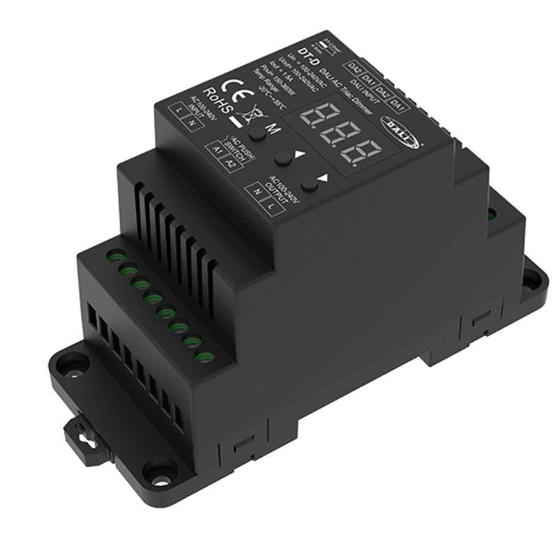 100 to 240VAC Triac DT4 DALI Dimmer Switch for Lights DT-D 100 to 240VAC Triac DT4 DALI Dimmer Switch for Lights DT-D
