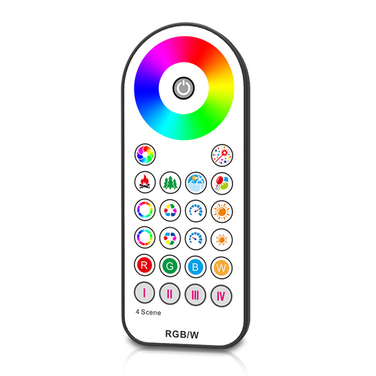 1 Zone RF 2.4G LED RGB/RGBW Remote R21 For RGB,RGBW or RGB+CCT LED controller, dimming driver or bright led strip lights