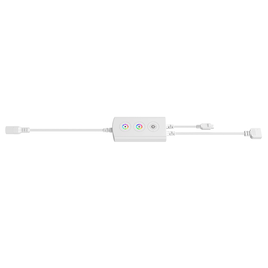 3 tlačítka IR Tuya WiFi RGBW LED ovladač F4-D(WT)