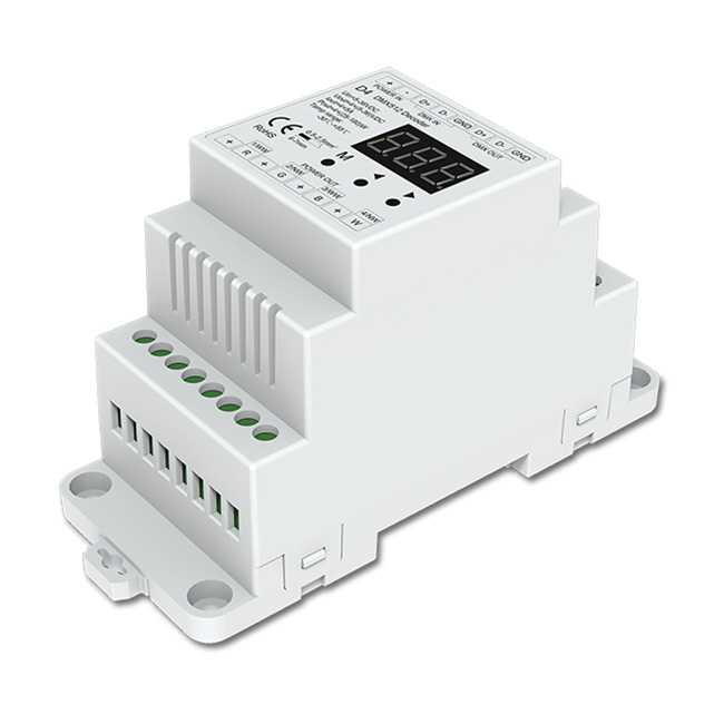 4 CH Konstantní napětí DMX512 Dekodér D4 Pro venkovní LED světelný pás