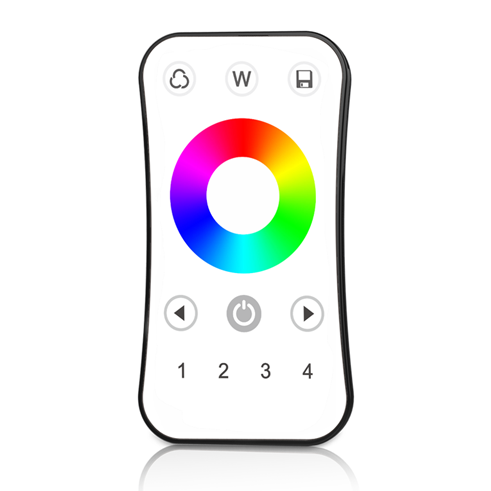 4 zóny RF 2.4G LED RGB Remote R8 Pro RGB nebo RGBW LED ovladač, stmívací ovladač nebo inteligentní lampu 4 zóny RF 2.4G LED RGB Remote R8 Pro RGB nebo RGBW LED ovladač, stmívací ovladač nebo inteligentní lampu