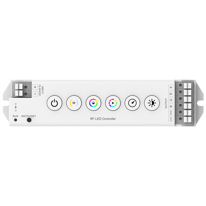 6 tlačítek Konstantní napětí RGB CCT LED Ovladač světel M5 6 tlačítek Konstantní napětí RGB CCT LED Ovladač světel M5