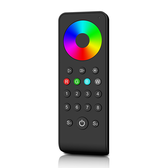 1 Zonen 2.4G RGB/RGBW-Fernbedienung RS9 für RGB-LED-Streifen