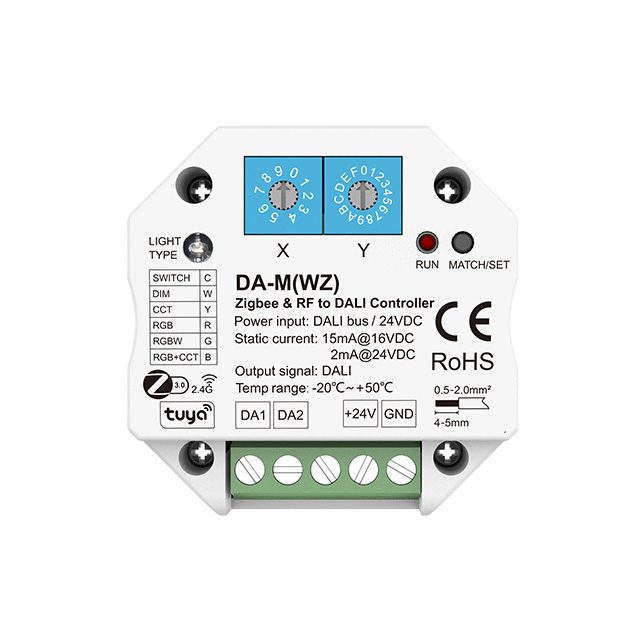 DA-M RF Remote DALI Lighting Controller Master Wireless Module DA-M RF Remote DALI Lighting Controller Master Wireless Module