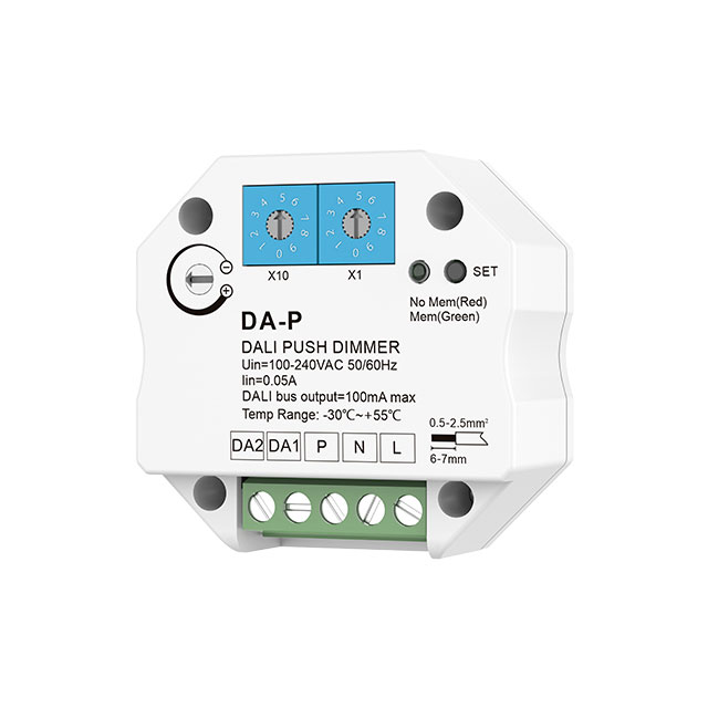 100-240VAC DALI Push Dimmer DA-P For DALI Drivers Or Ballasts