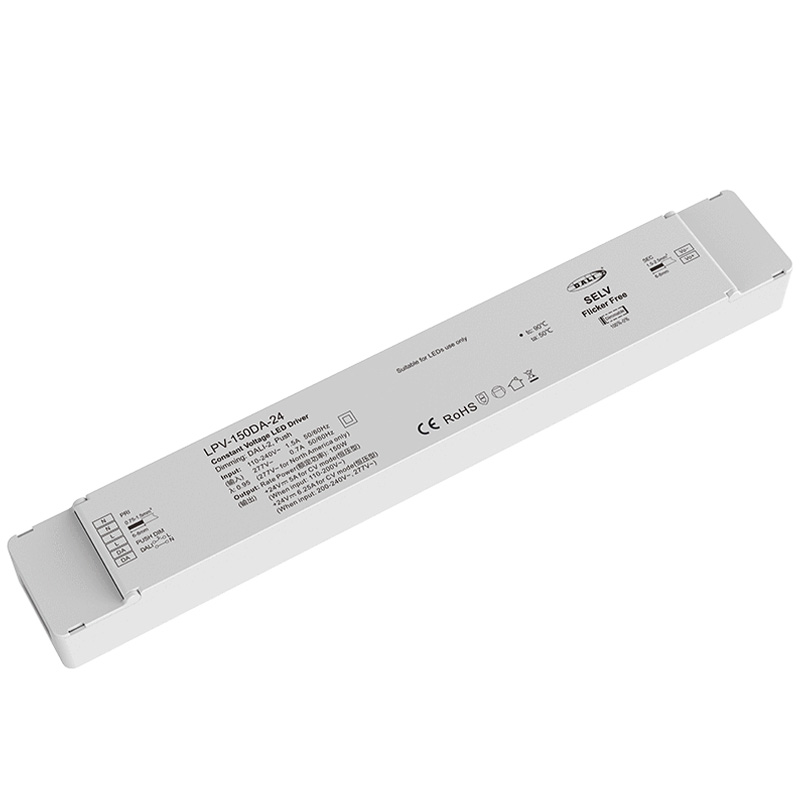 DALI konstantní napětí 24V stmívatelný LED ovladač LPV-150DA-24 DALI konstantní napětí 24V stmívatelný LED ovladač LPV-150DA-24