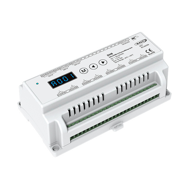 DH1 1 Channel 10A AC DALI DT7 Light Switching Relay Unit