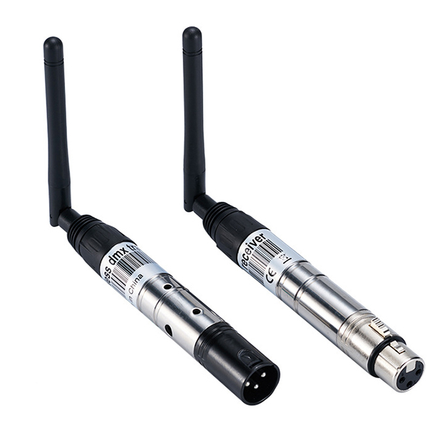 5VDC 500mA DMX512 Wireless Transmitter and Receiver DM-WT + DM-WR 5VDC 500mA DMX512 Wireless Transmitter and Receiver DM-WT + DM-WR