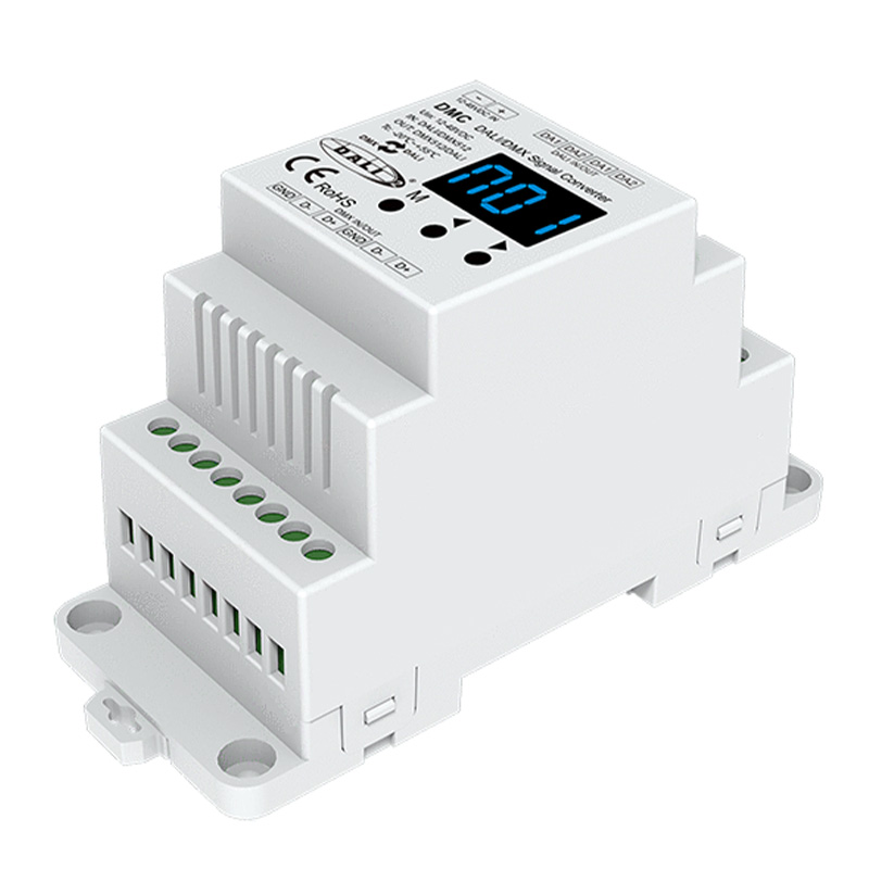 Převodník signálu DMC 12 až 48 V DC digitálního displeje DALI na DMX512