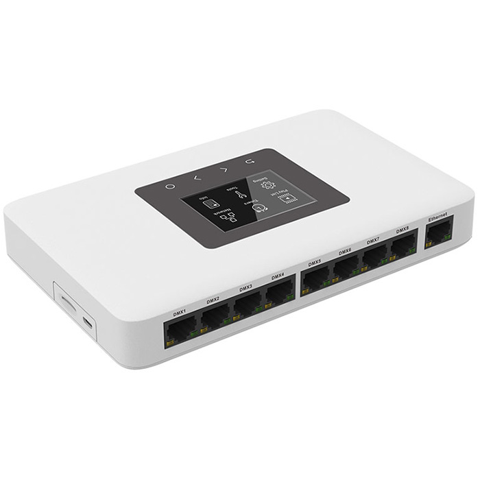 Artnet-DMX Control System Artnet-DMX-8S Artnet-DMX Control System Artnet-DMX-8S