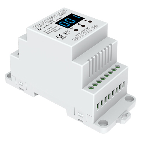 DMX512 zu 4CH 0-10V Decoder DL Für LED-Lichtleisten im Innenbereich