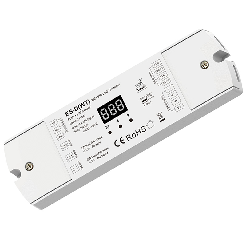 ES-D(WT) SPI WiFi PIR Sensor Adressierbarer LED-Streifen-Controller