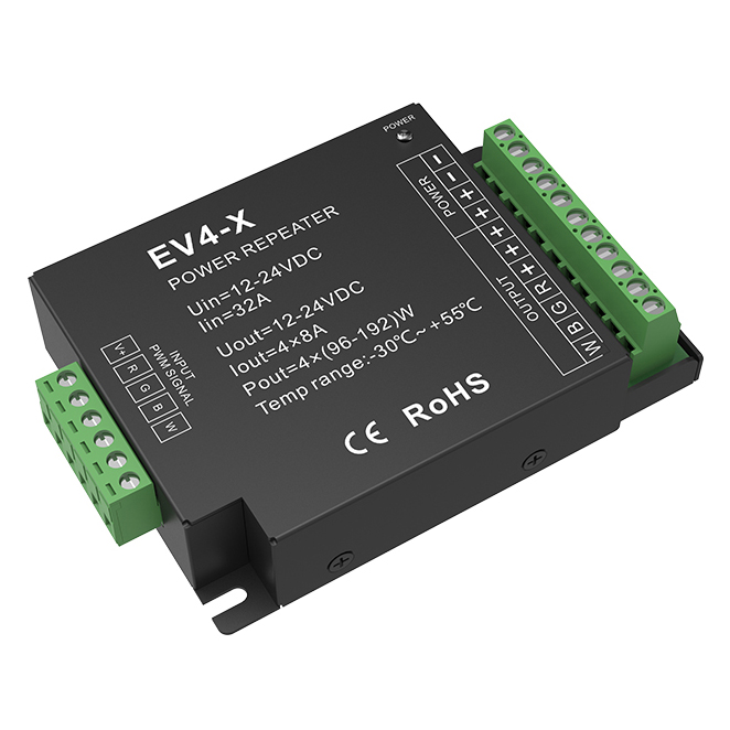 4CH*8A 12-24VDC CV Power Repeater Signalverstärker EV4-X 4CH*8A 12-24VDC CV Power Repeater Signalverstärker EV4-X