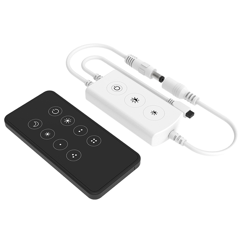 F1-D(WT)+RC1 3-Tasten Tuya IR & WiFi gesteuerter Lichtdimmer