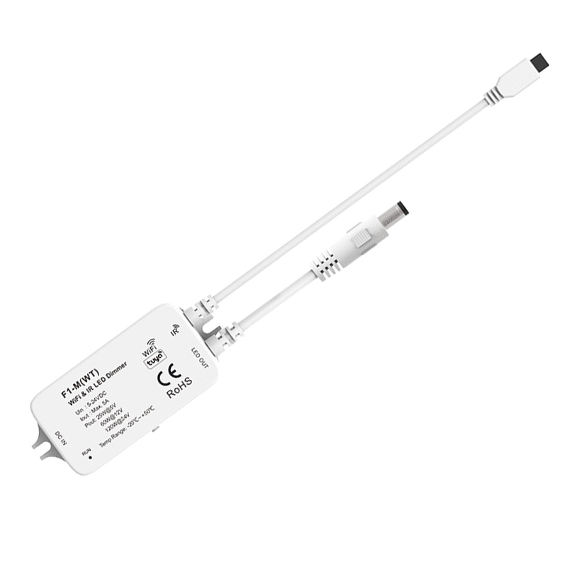 F1-M(WT)+RC1 1CH Tuya WiFi a infračervené dálkové ovládání stmívač světla