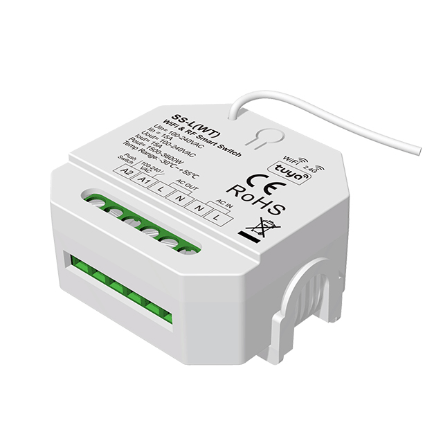SS-L(WT) High Voltage Tuya Wifi a RF Smart Light Switch Alexa SS-L(WT) High Voltage Tuya Wifi a RF Smart Light Switch Alexa