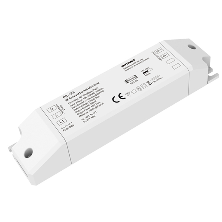 12W 350mA CC Wireless Dim & switchDIM LED Driver PB-12A, For LED lighting 12W 350mA CC Wireless Dim & switchDIM LED Driver PB-12A, For LED lighting