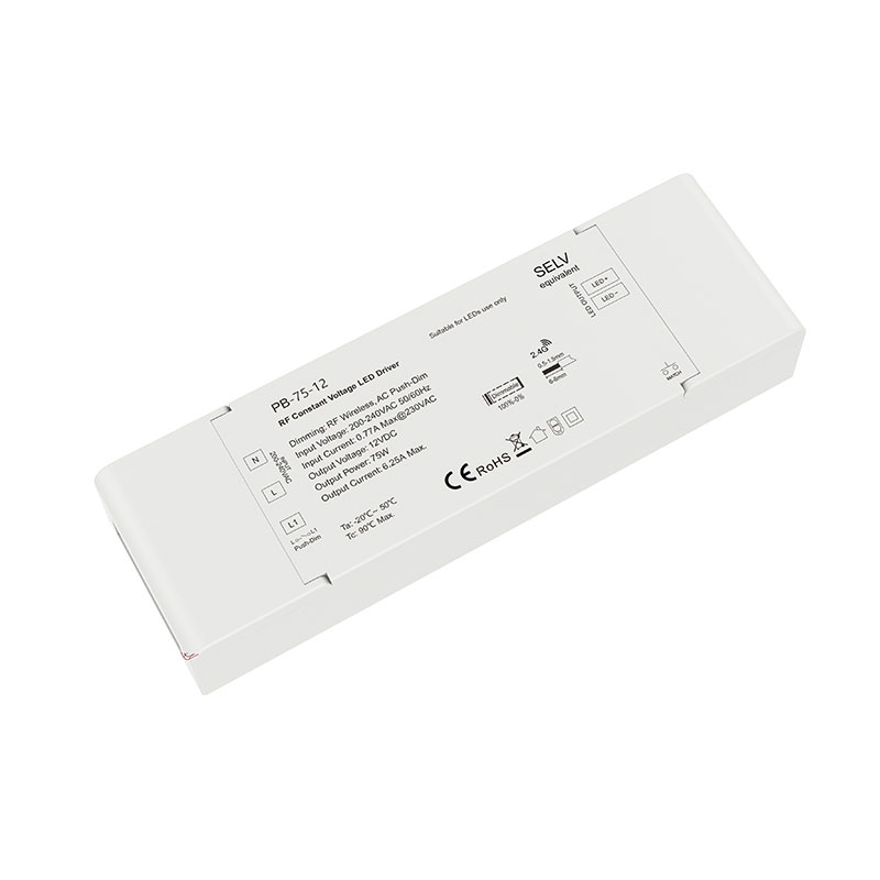 75W 12VDC CV Wireless Dim &switchDim LED Driver PB-75-12