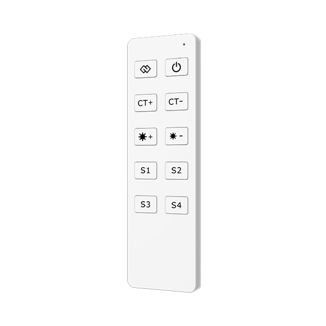 Zigbee 10 Key CCT LED Light Handheld Remote Control R2(WZS)