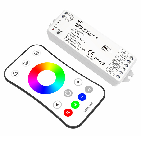 RGBW-LED-Streifen-Controller-Set VP+R8-1 Für LED-Streifenlichterkette