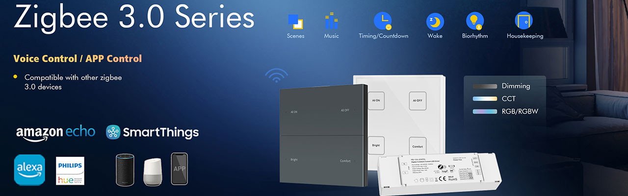 Zigbee 3.0 LED Lighting Control Series Skydance
