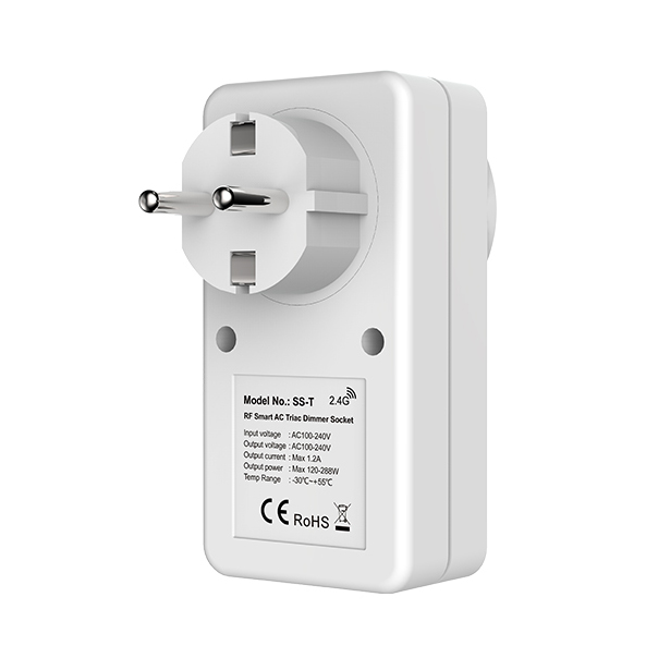 AC100-240V RF Triac Dimmer Socket SS-T AC100-240V RF Triac Dimmer Socket SS-T