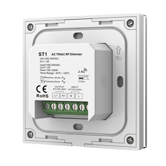1CH*1.2A AC Triak Rotační skleněný stmívač ST1 1CH*1.2A AC Triak Rotační skleněný stmívač ST1