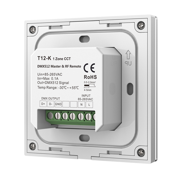 85-265VAC 1 Zone CCT Wall Mounted Rotary Panel T12-K 85-265VAC 1 Zone CCT Wall Mounted Rotary Panel T12-K