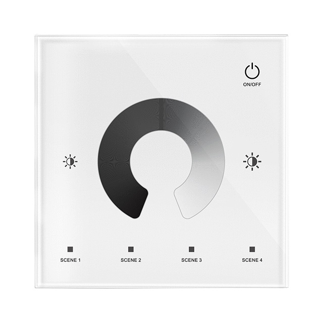 Dotykový panel Jednobarevný LED regulátor konstantního napětí T1 Pro jednobarevné LED páskové světlo Dotykový panel Jednobarevný LED regulátor konstantního napětí T1 Pro jednobarevné LED páskové světlo