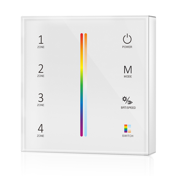2.4G 4 Zonen RGB+CCT Fernbedienung T25 2.4G 4 Zonen RGB+CCT Fernbedienung T25