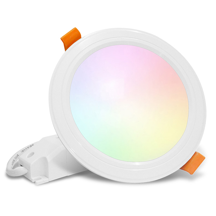 Smart RGB + Color Temperature LED Downlight TD02 Smart RGB + Color Temperature LED Downlight TD02