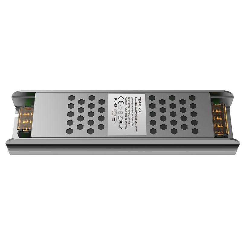 150W AC220V-DC12V Triac Dimmable Constant Voltage LED Driver TE-150L-12