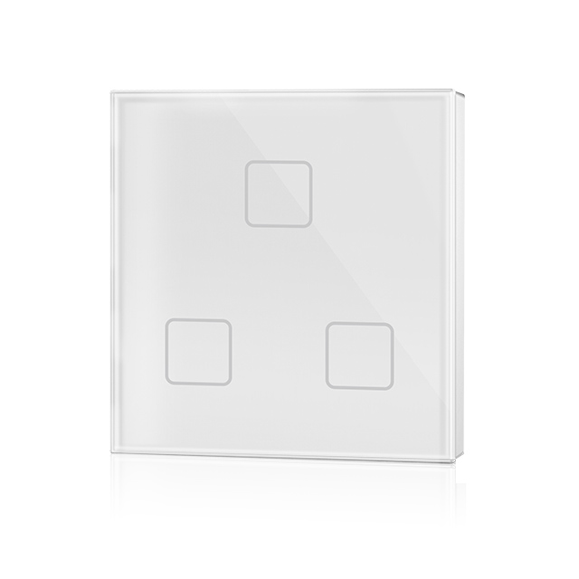 TS3(WZS) 3 Scenes Zigbee Wall Mount Touch Panel Remote