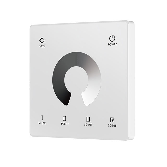 TW1 Wall Mounted Touch Panel Dimmer RF Remote Control LED Lights TW1 Wall Mounted Touch Panel Dimmer RF Remote Control LED Lights