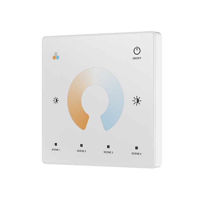 TW2 LED Wall Panel Touch Dimmer RF Remote CCT LED Lights